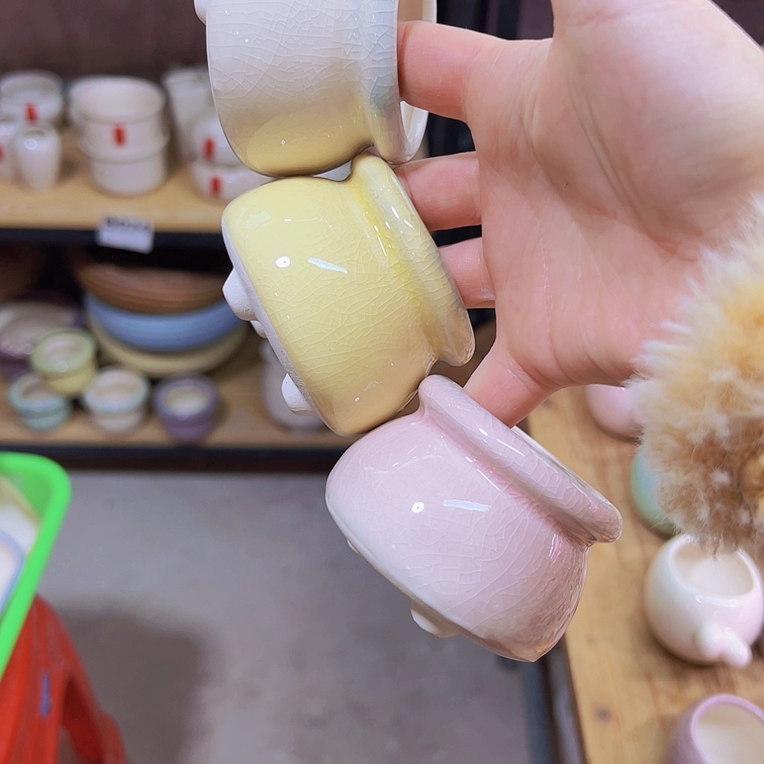 陶瓷花盆当场凑满12包邮