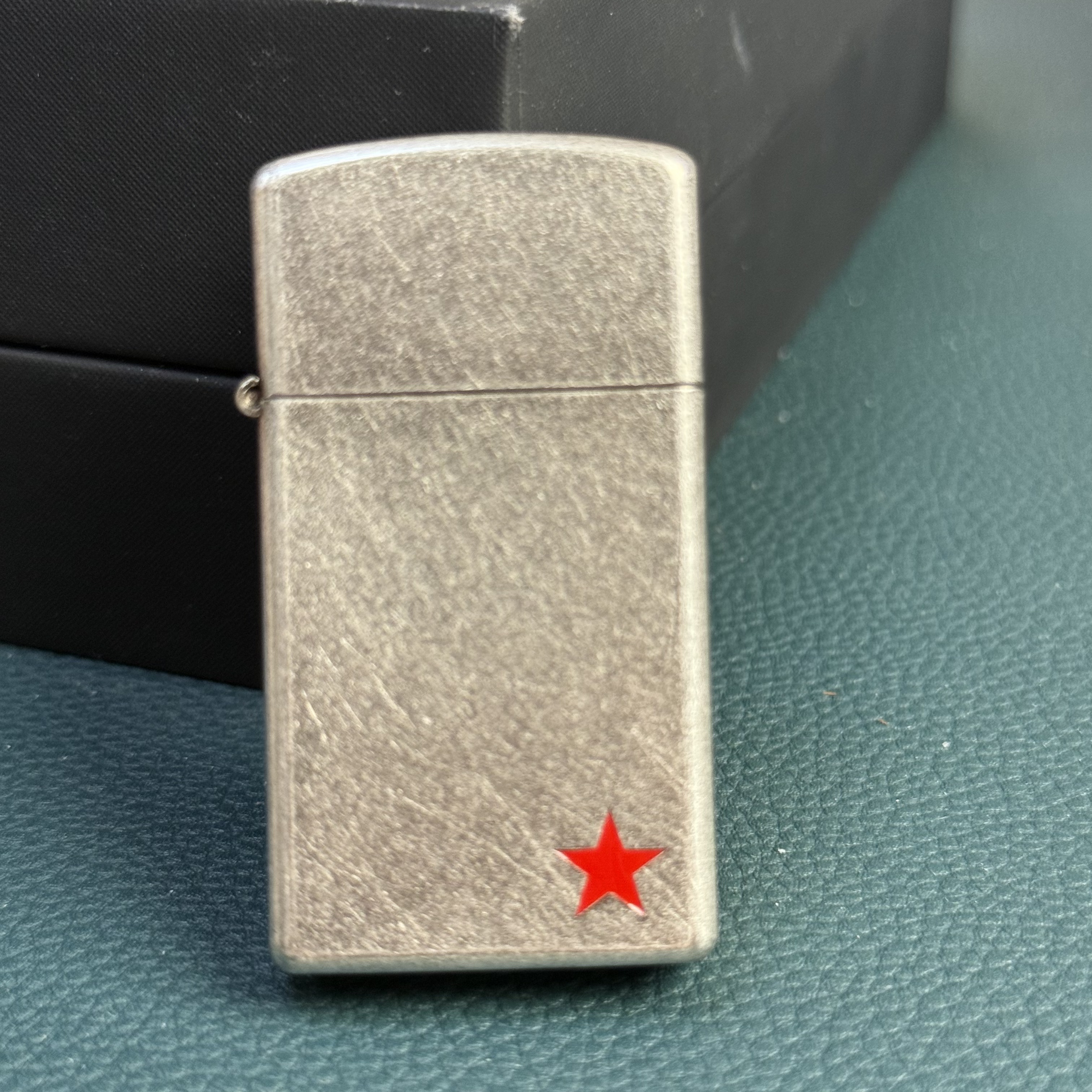 ZIPPO 打火机正品 1605古银右下角五星1429