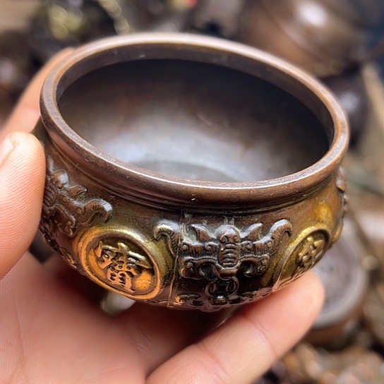 铜制文玩把玩物件