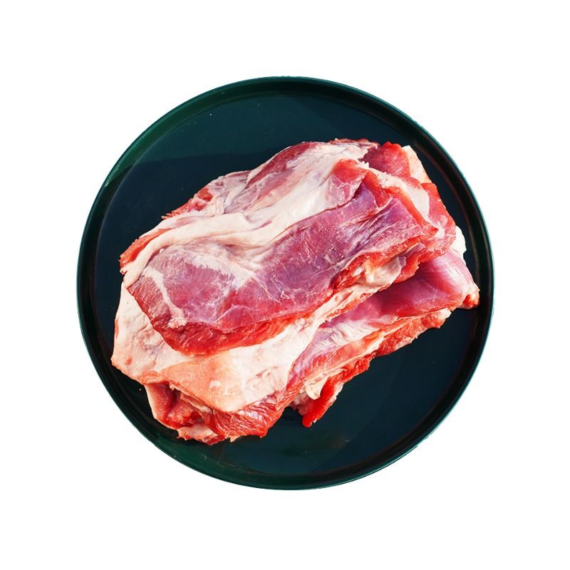 新鲜羊肉（带骨黑山羊肉）约400g（默认宰块）