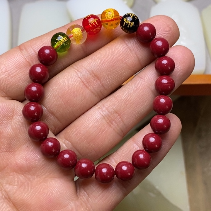 天然辰砂朱砂手串