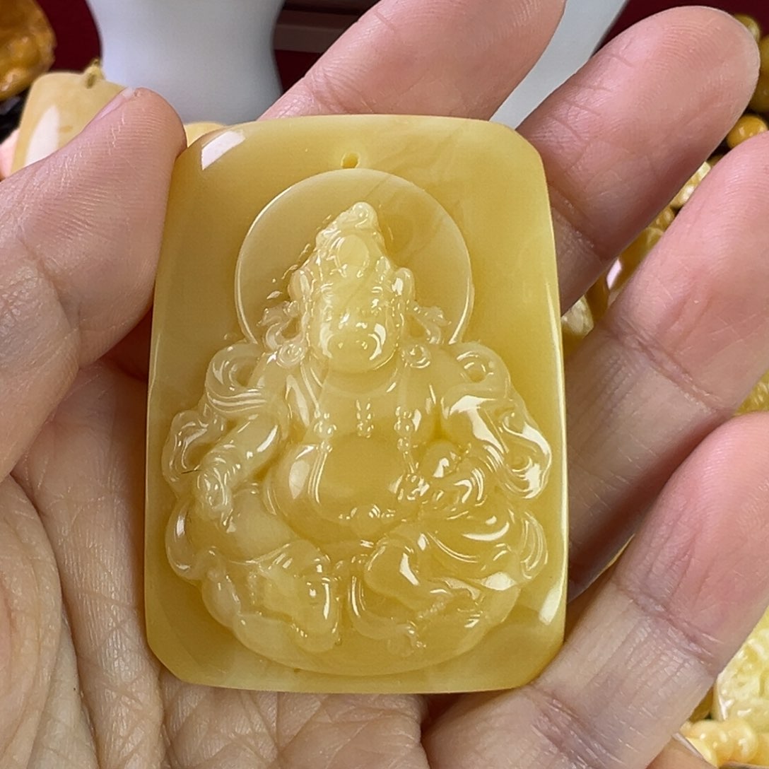 蜜蜡吊坠(不含链)未镶嵌