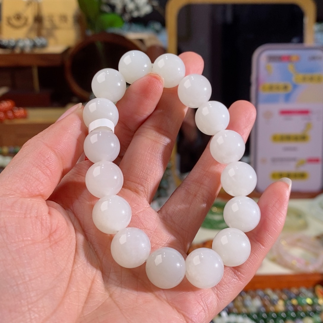 和田玉手串多样性拍一发一未镶嵌