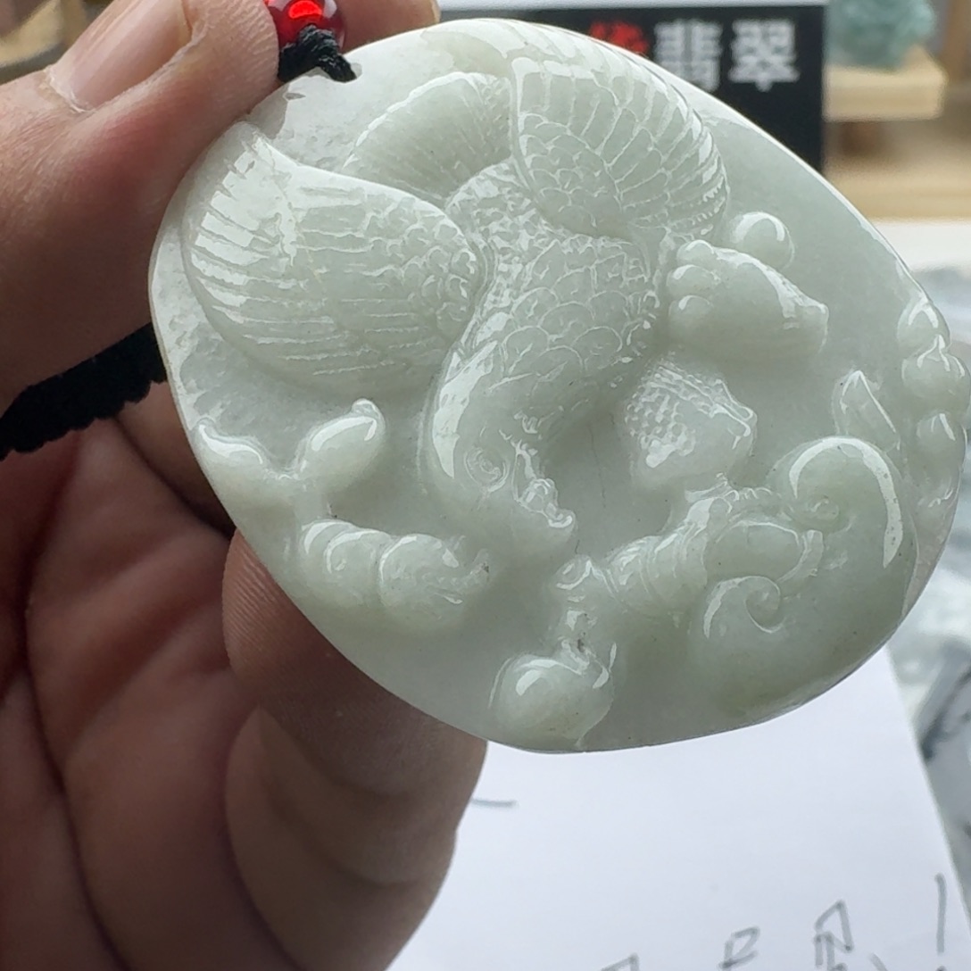 颈饰未镶嵌翡翠天然缅甸A货翡翠