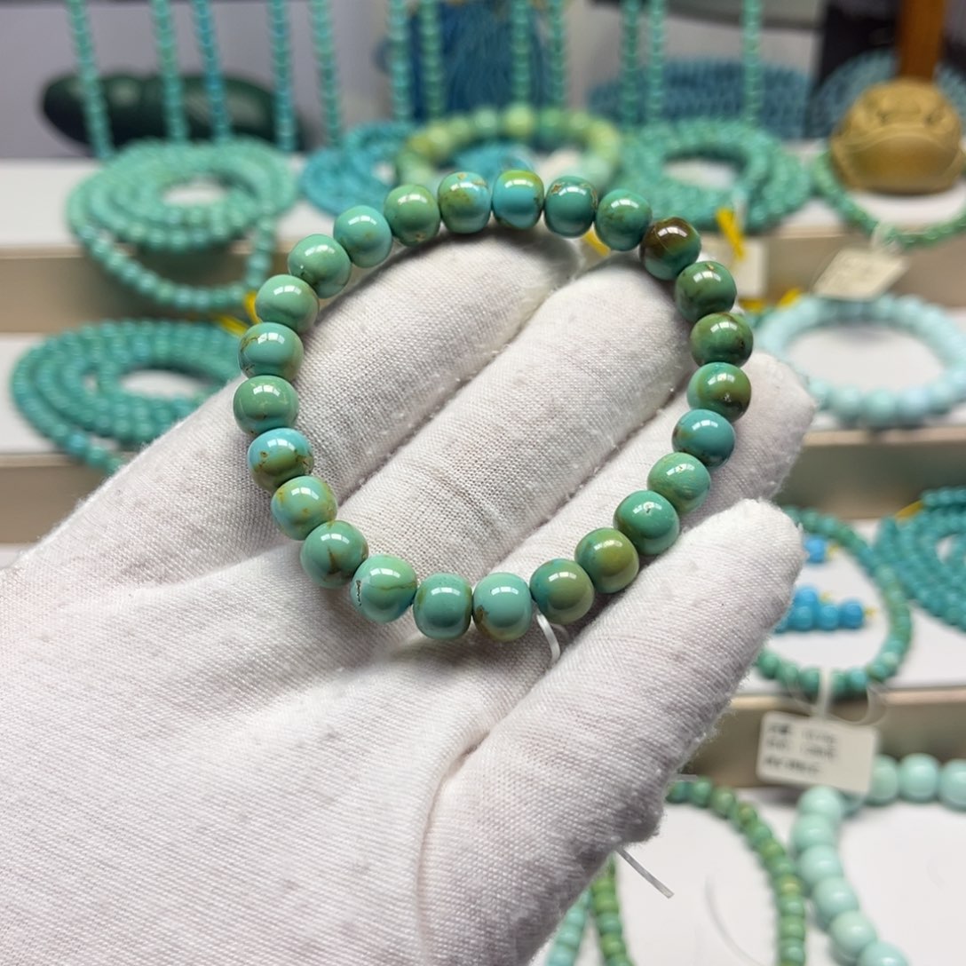 绿松石未镶嵌手链