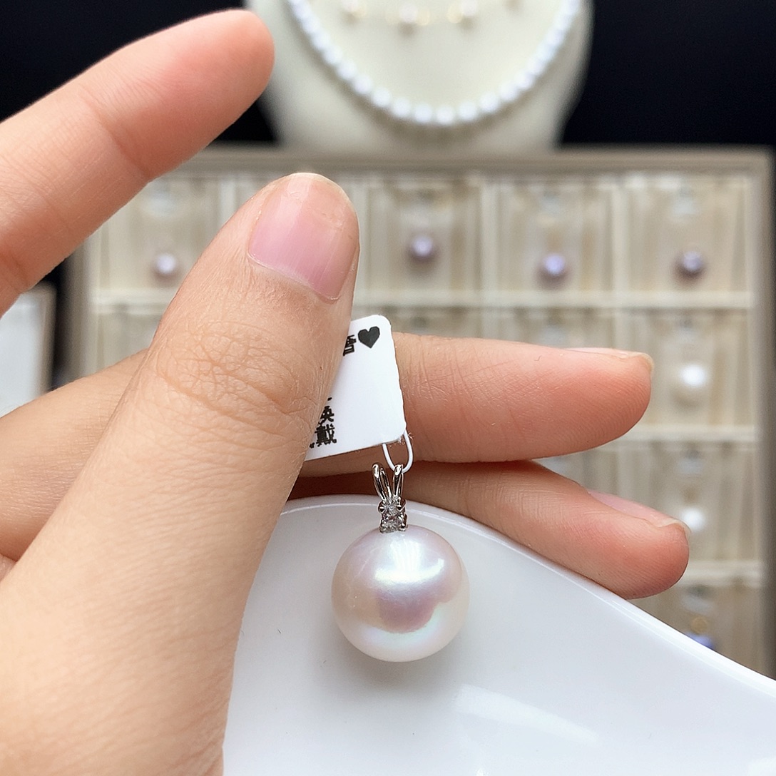 淡水珍珠颈饰合金