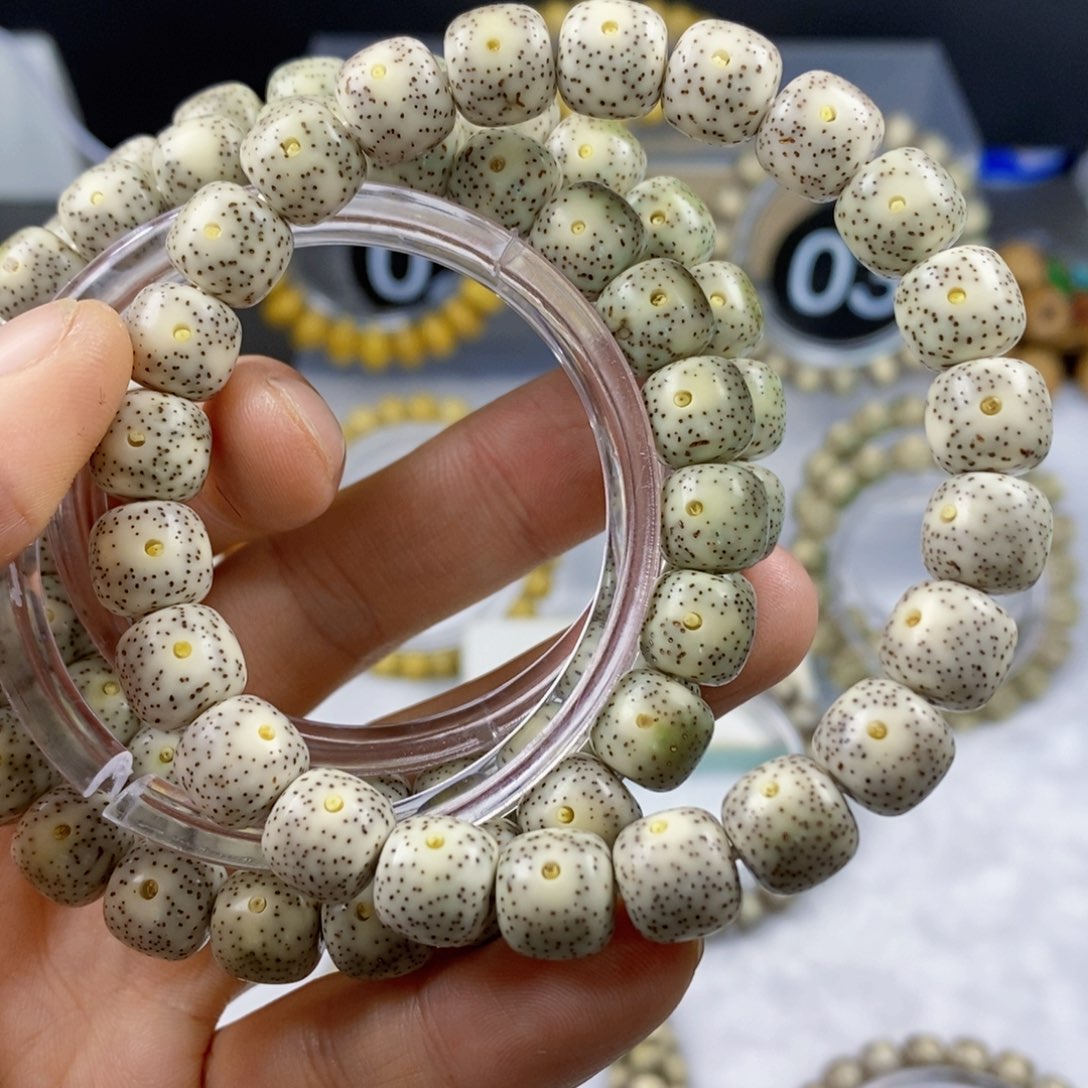 星月菩提手串10同枝果牛毛星