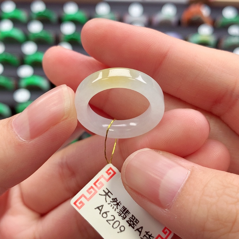 【闪购商品】未镶嵌戒指翡翠9号