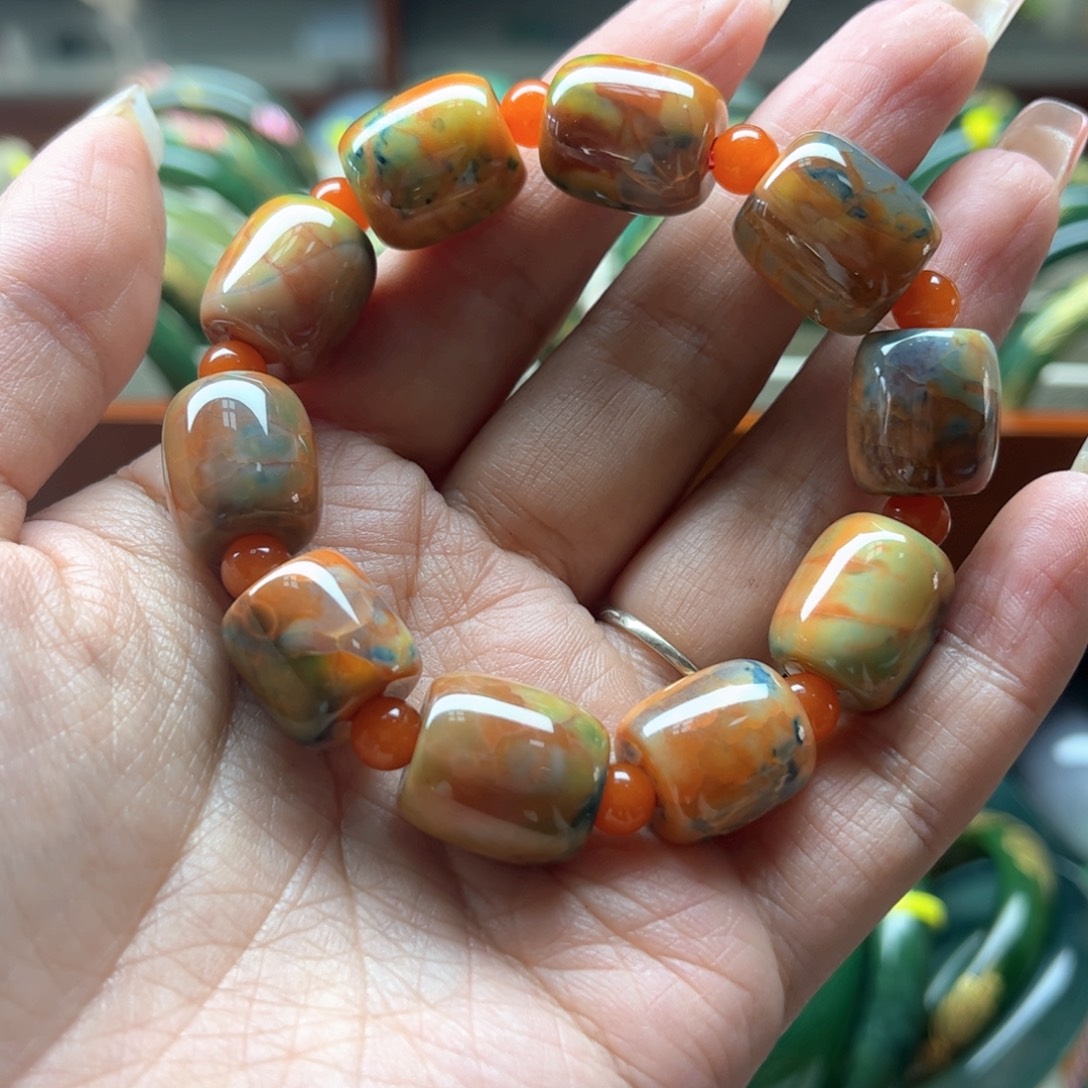 玛瑙/玉髓未镶嵌颈饰