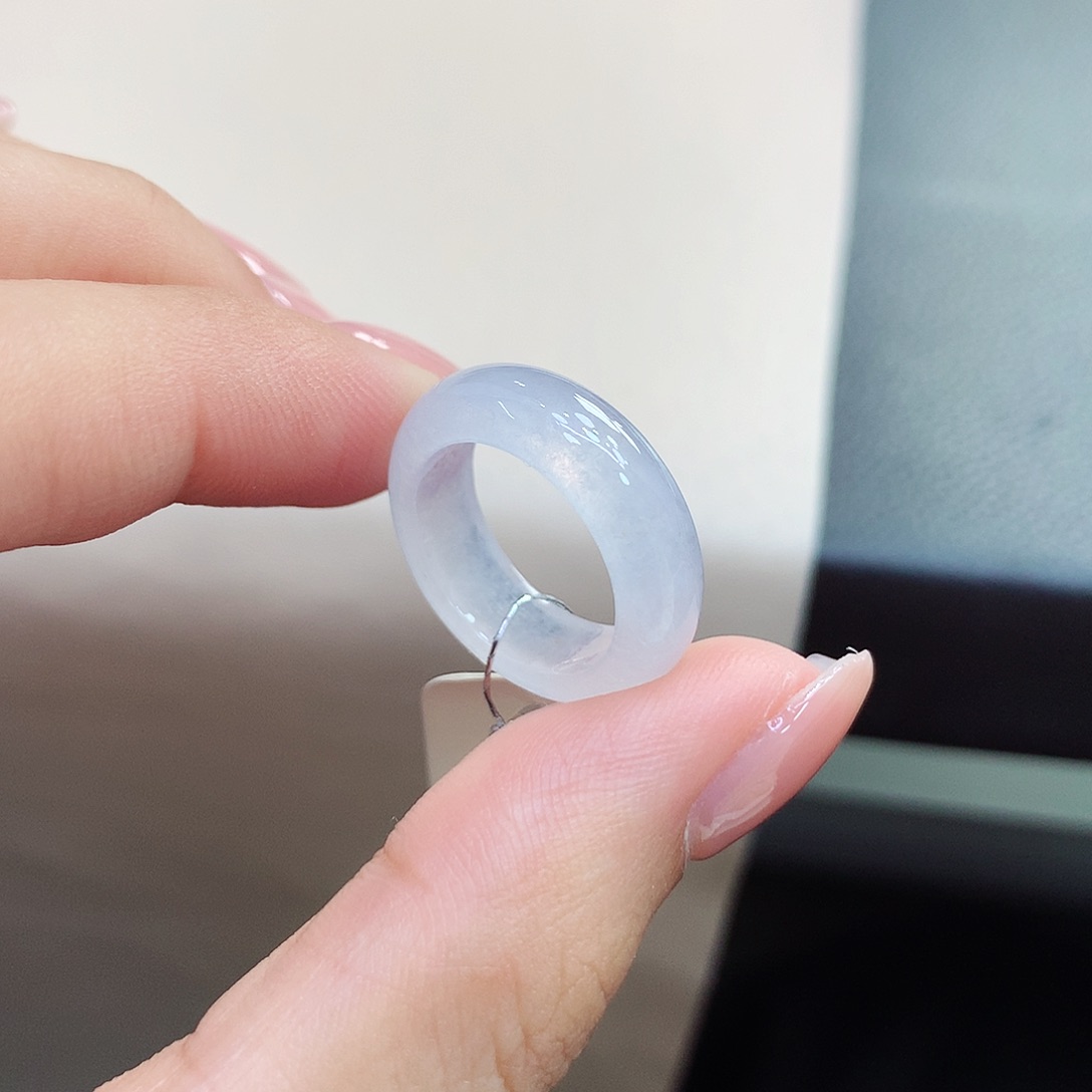 未镶嵌戒指翡翠7号