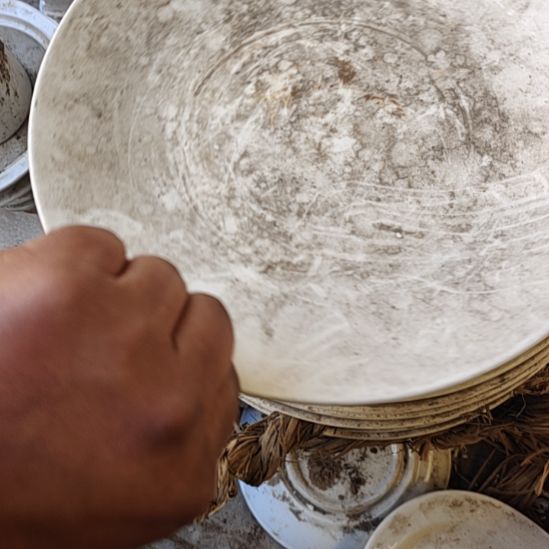 瓷发两个月光盘口径25……