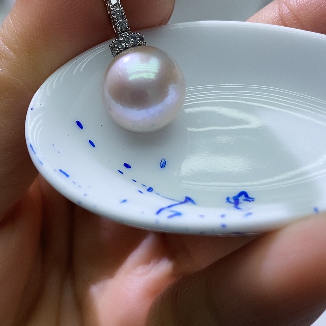 淡水珍珠耳钉未镶嵌