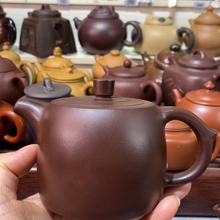 茶壶紫砂微瑕处理一把