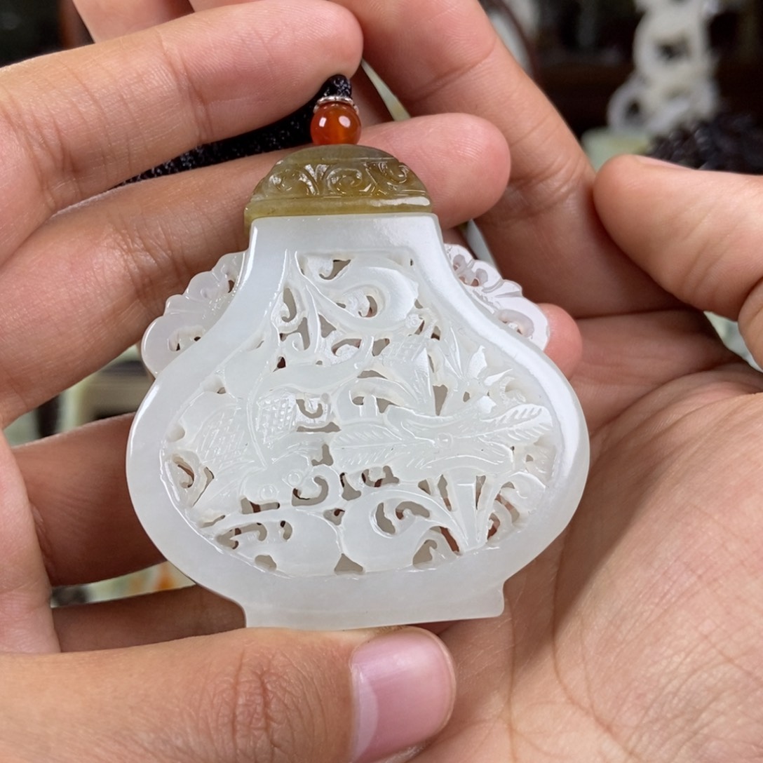 和田玉挂件未镶嵌陌**开