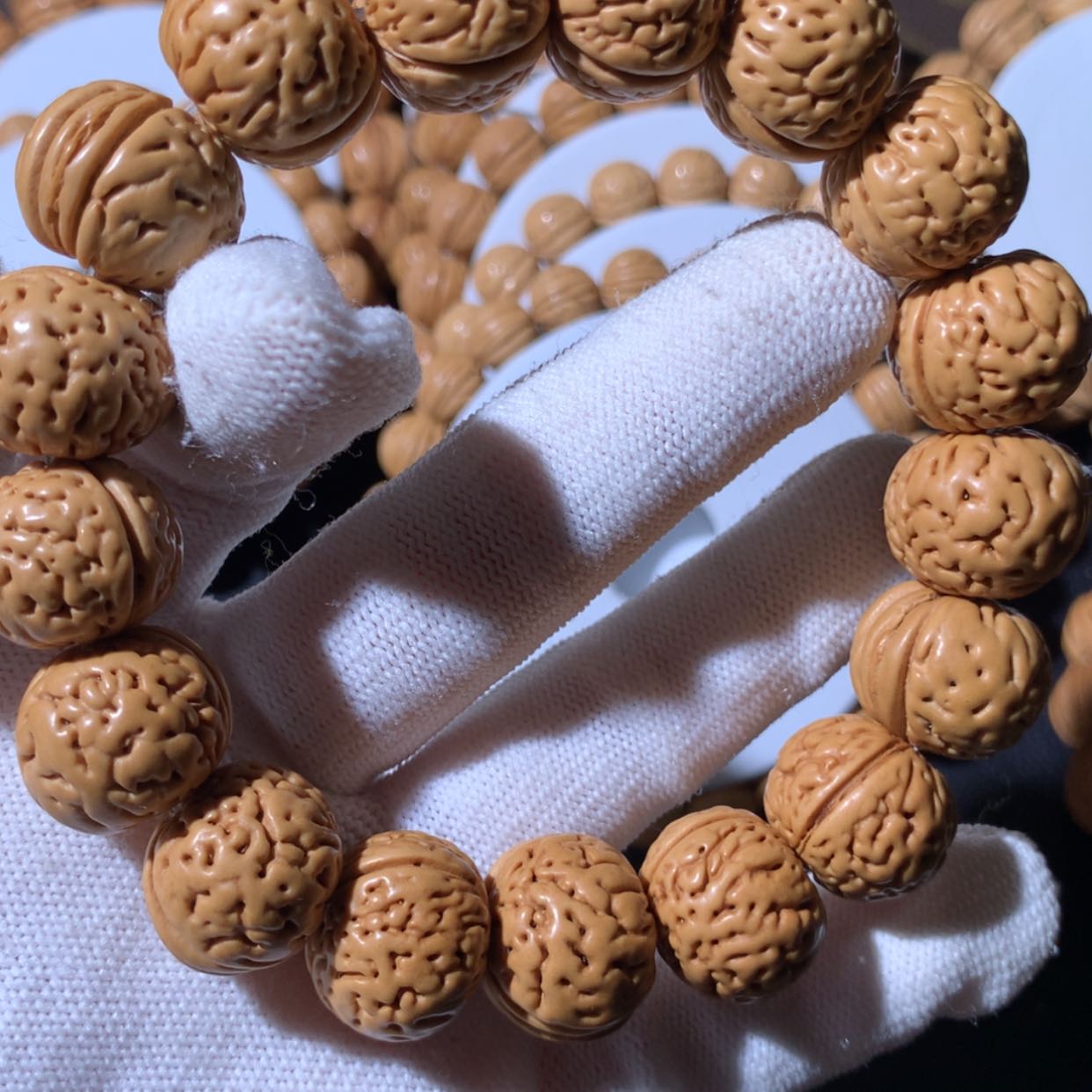 【闪购商品】桃核手串油核肌肉奶豆16+尺寸