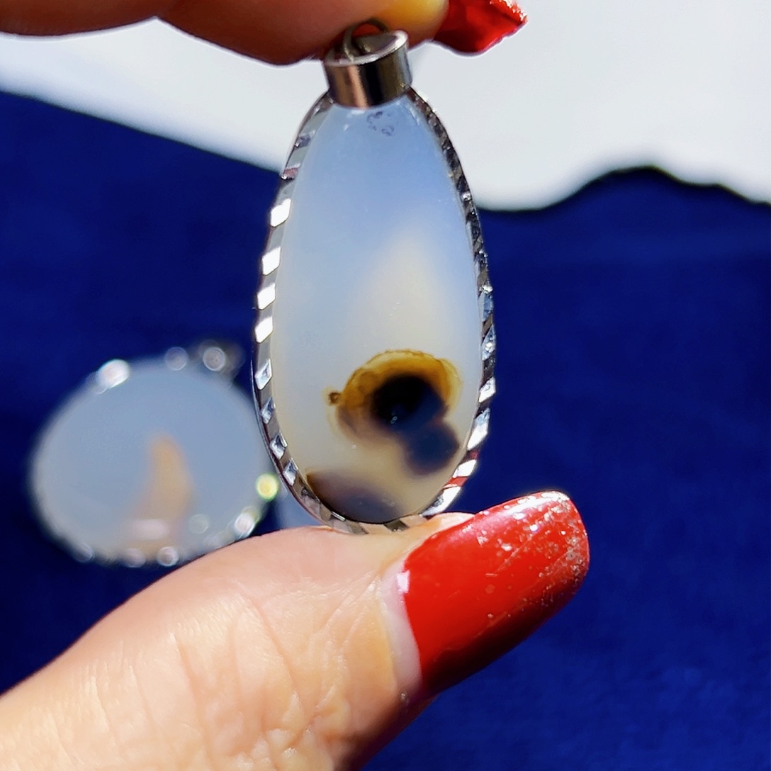 玛瑙/玉髓珠宝半成品未镶嵌