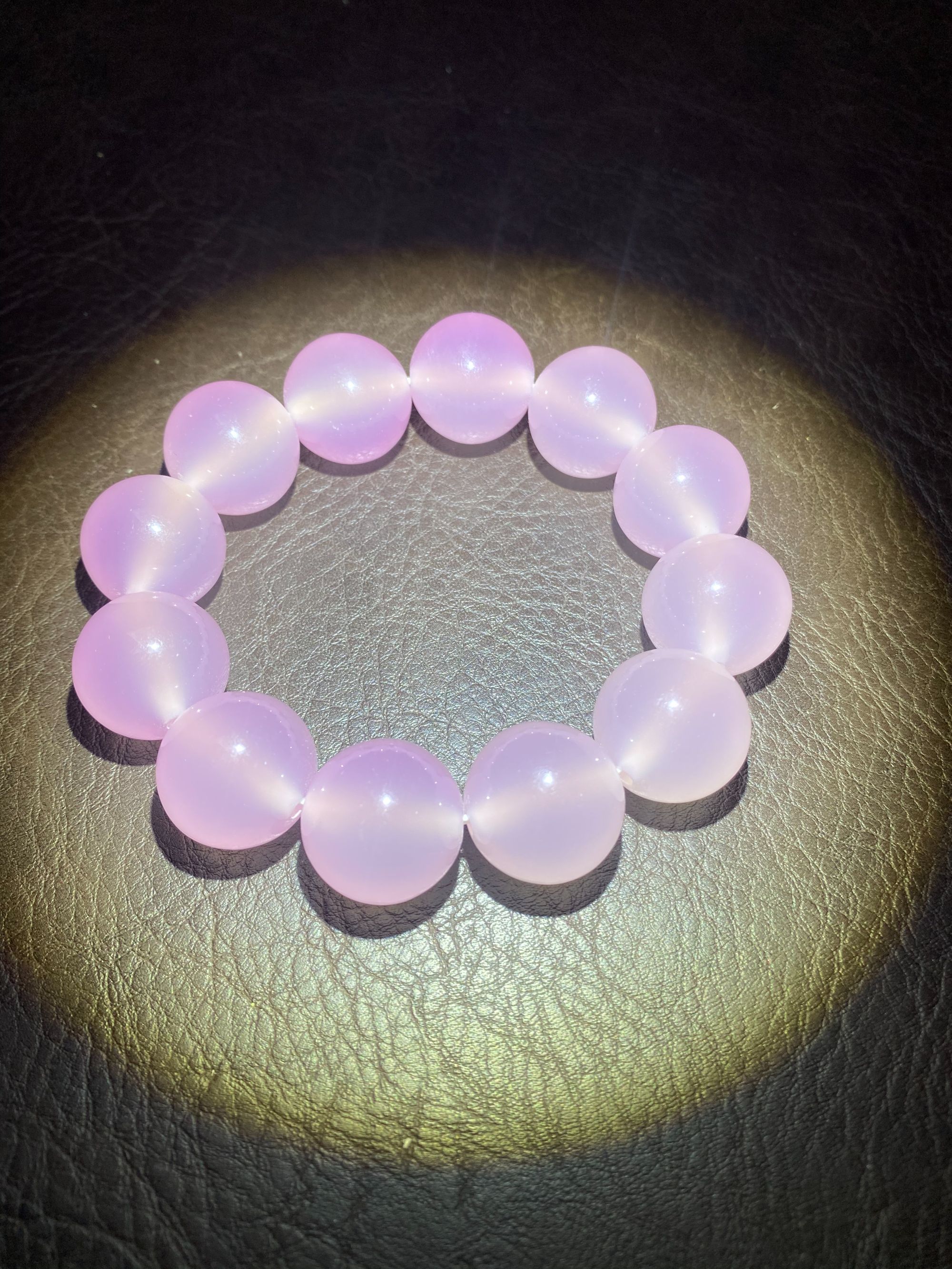 525白樱花紫菩提20mm精品手串yw525（无礼盒）