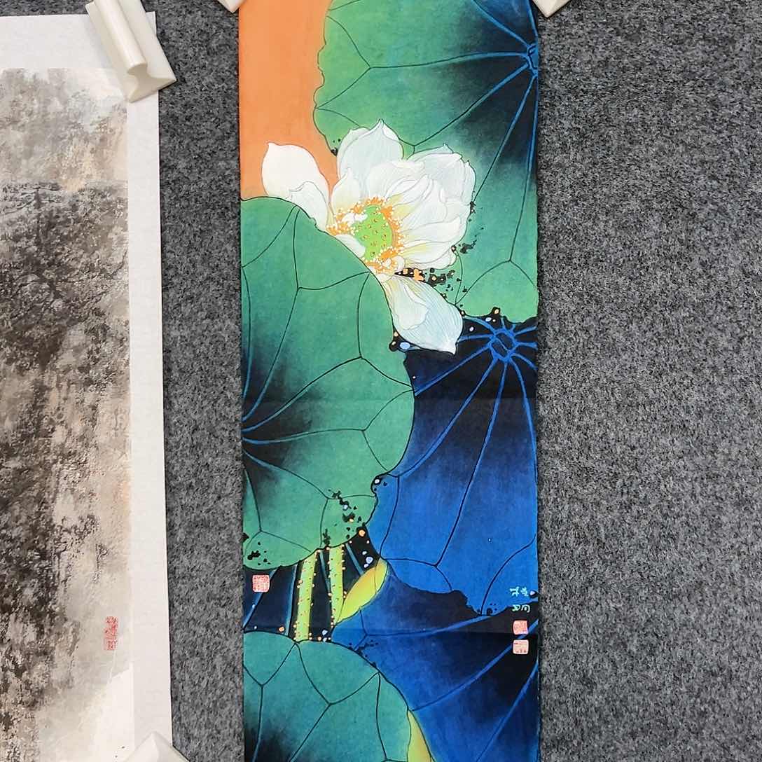 国画（g94082）荷韵 书画