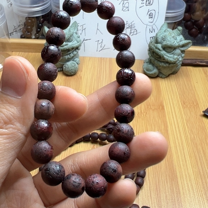 藤类降真香08红油圆珠