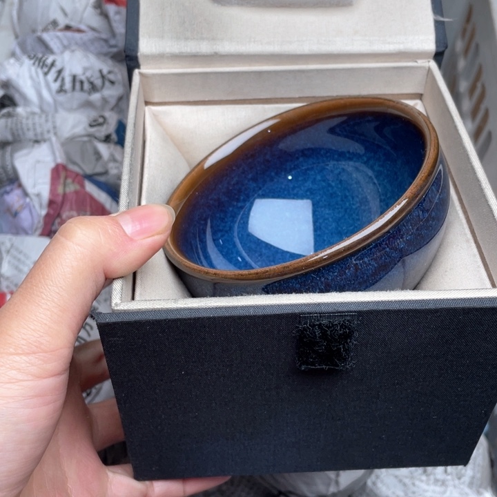 茶盏建窑建盏主人杯
