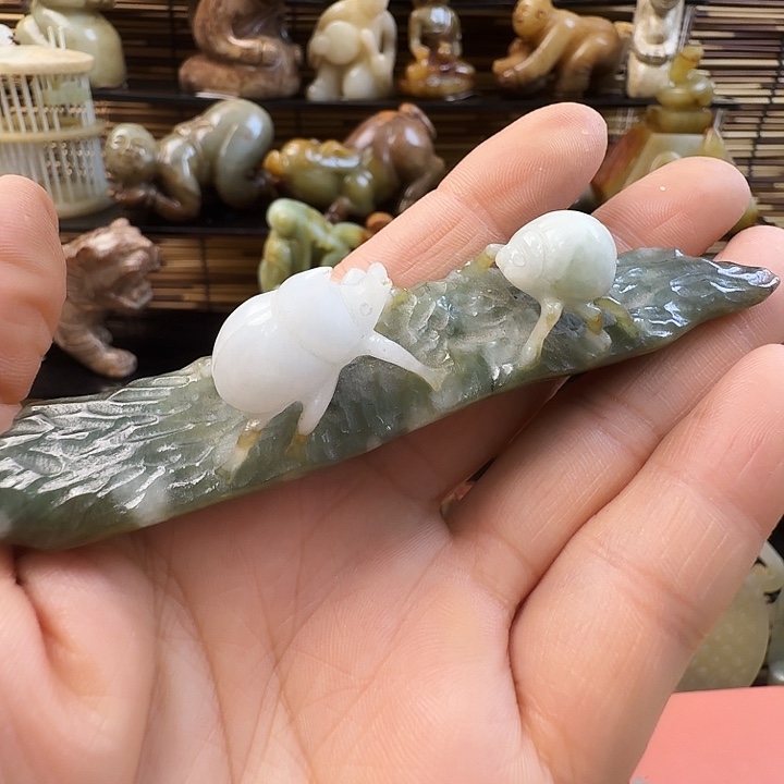 和田玉未镶嵌挂件用****1