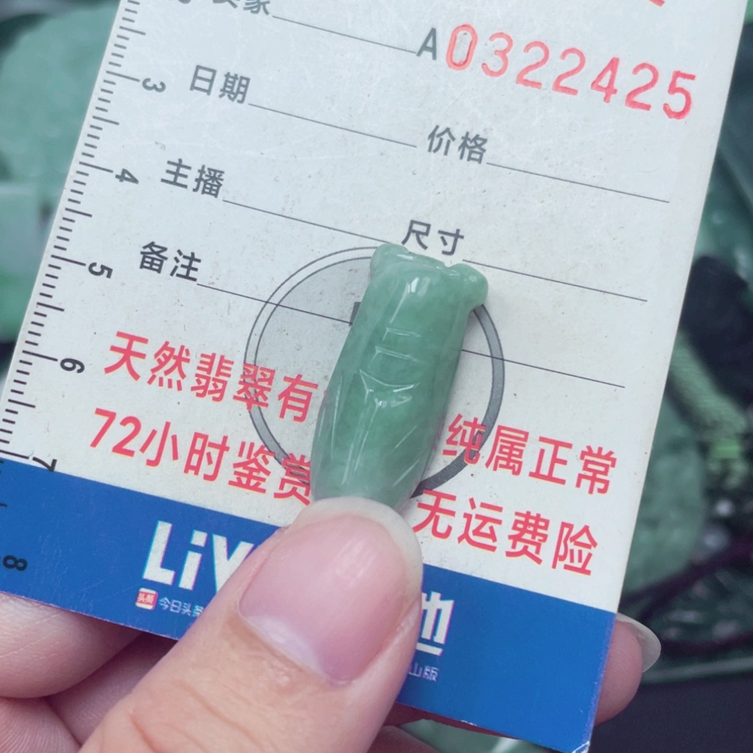 翡翠未镶嵌颈饰吊坠