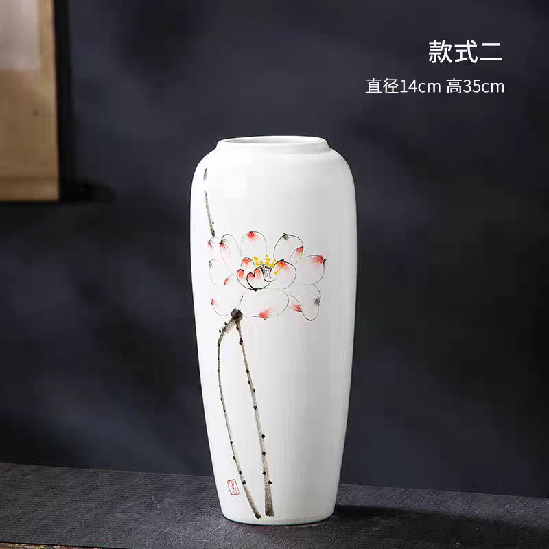 【基地直发】景德镇简约陶瓷花瓶 鲜花花卉（破损包赔）