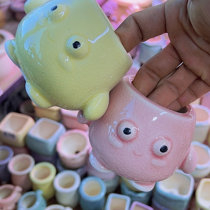 陶瓷花盆当场凑满12包邮