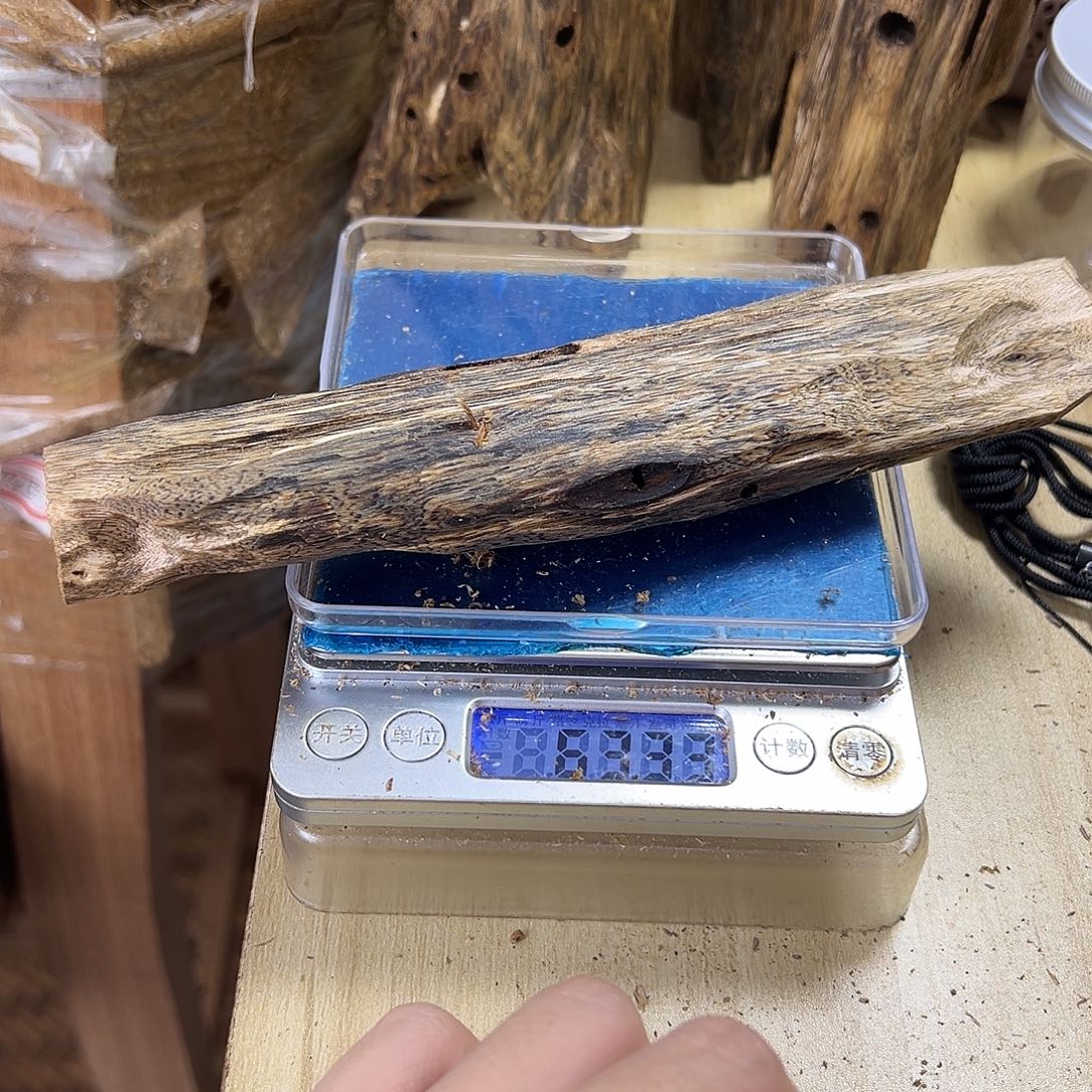 香料绿奇楠虫漏63克乌身