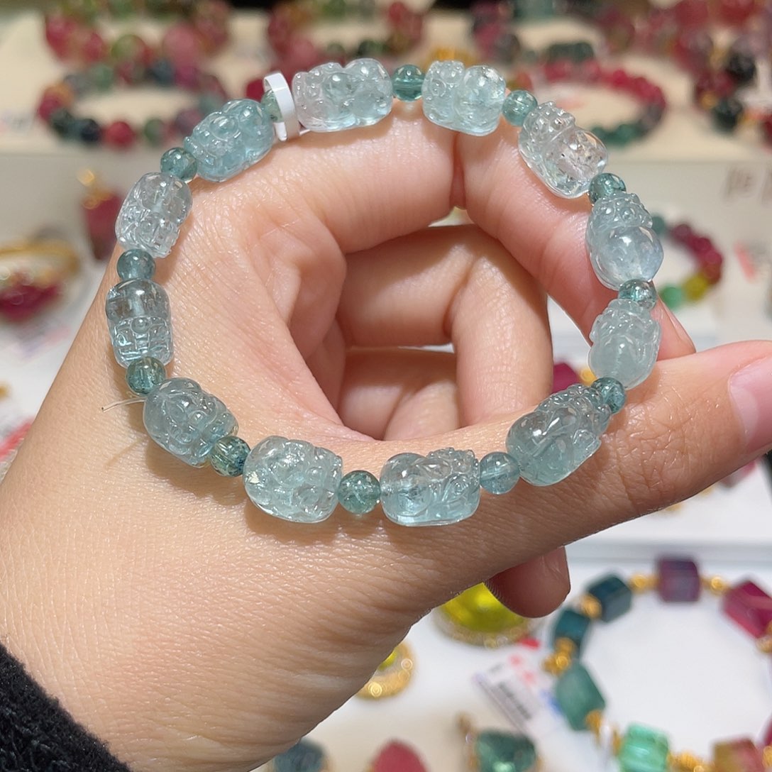 碧玺手链未镶嵌碧玺手链