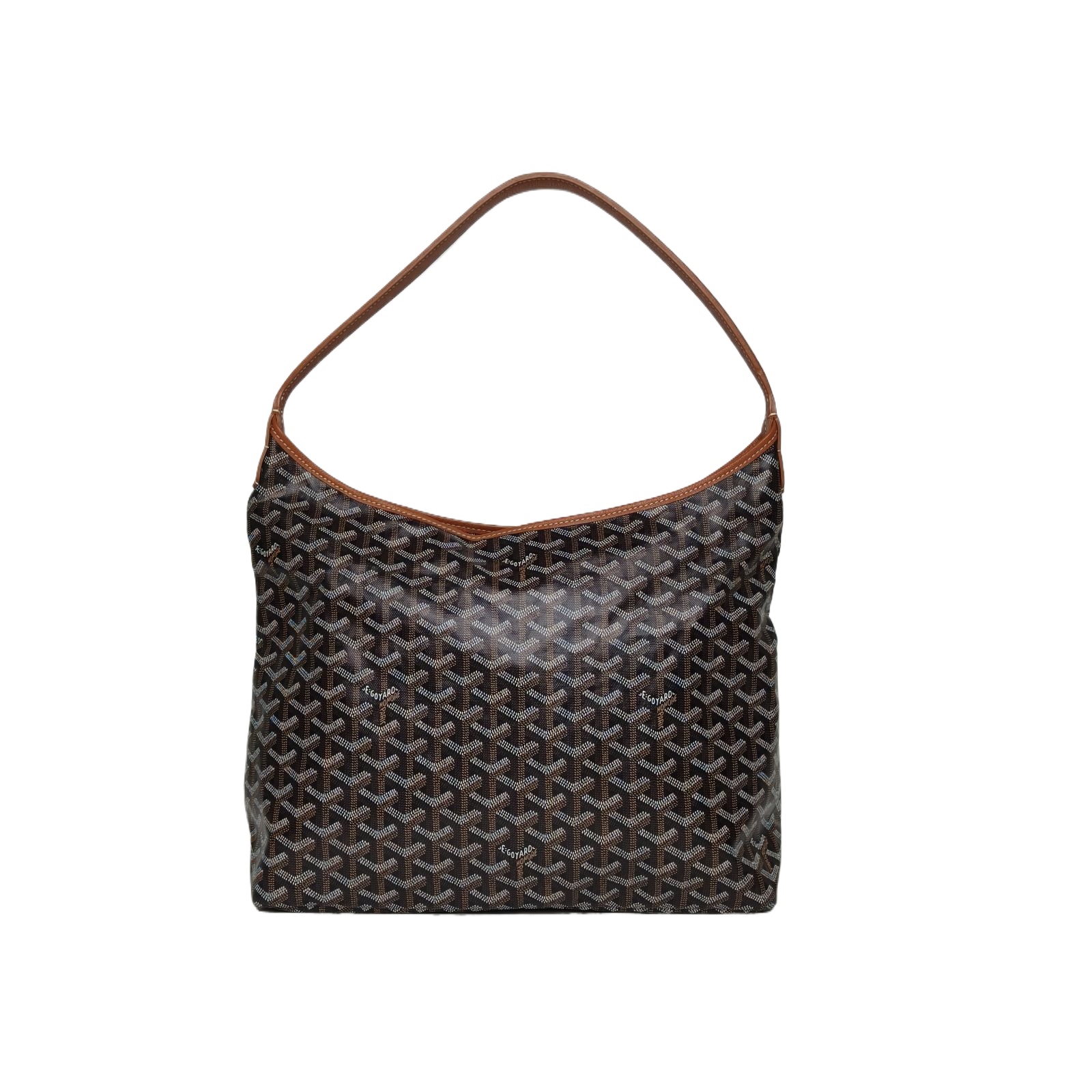 99新 Goyard 【念念】Boheme Hobo Bag 子母腋下包 棕色