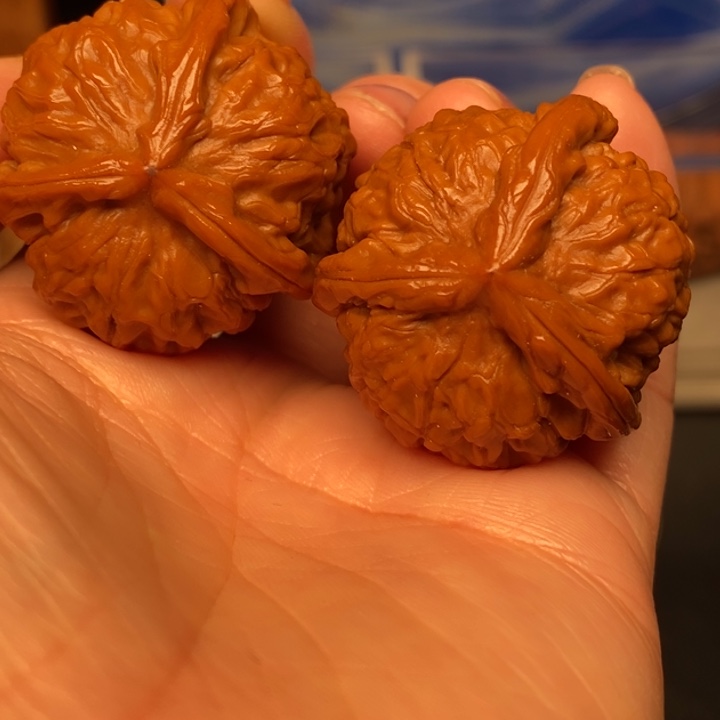 吊坠文玩核桃石门元宝奔