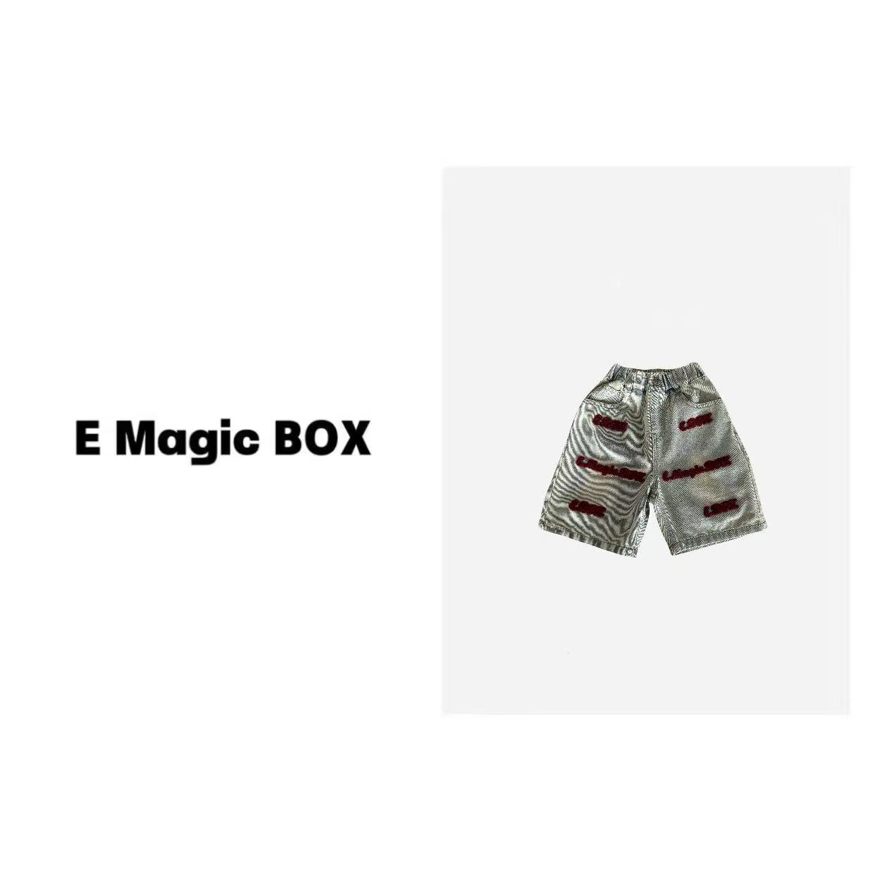 E Magic Box童装“卡亚字母”儿童限量款夏季短裤B5955