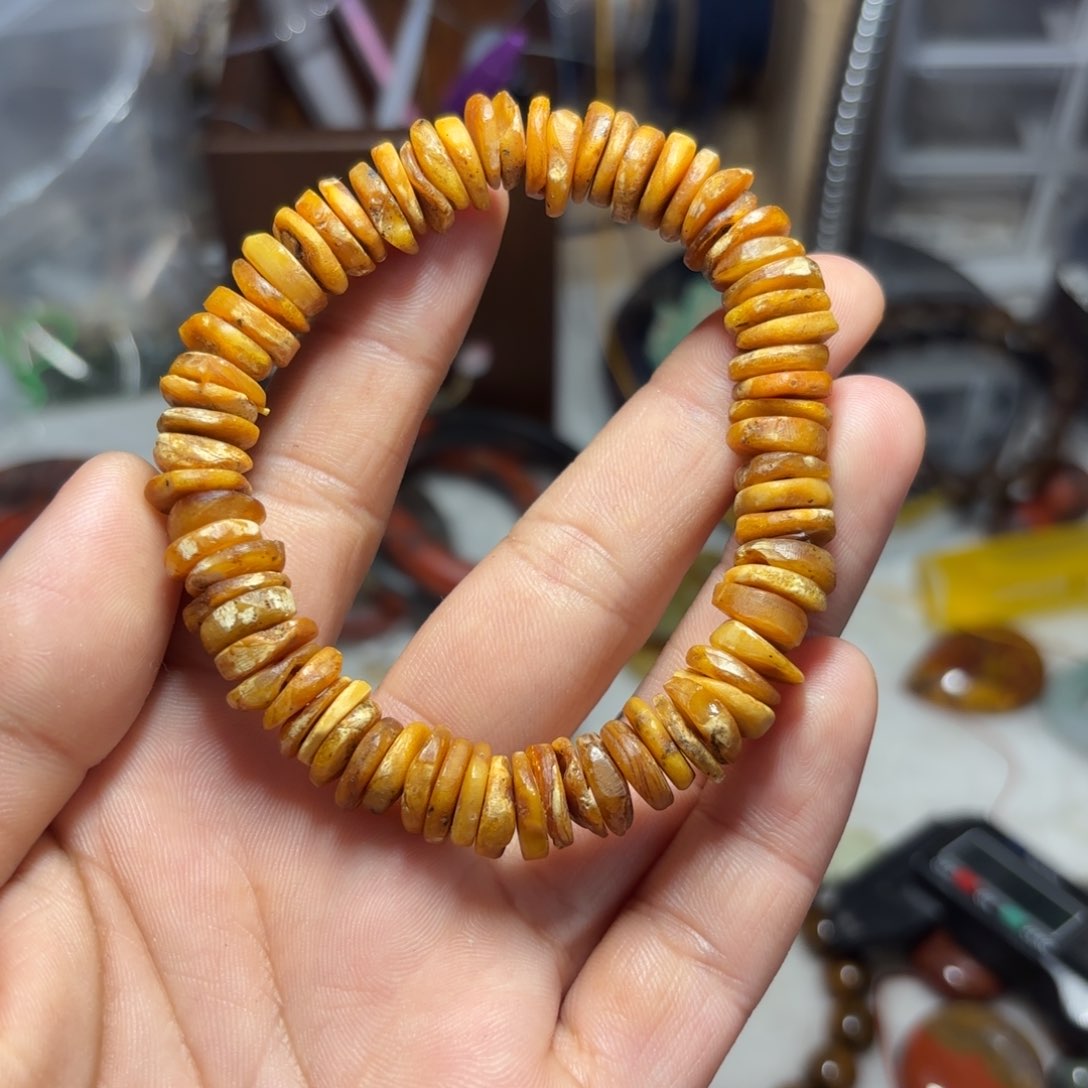 岫岩河磨玉（透闪石质玉）颈饰未镶嵌w*y