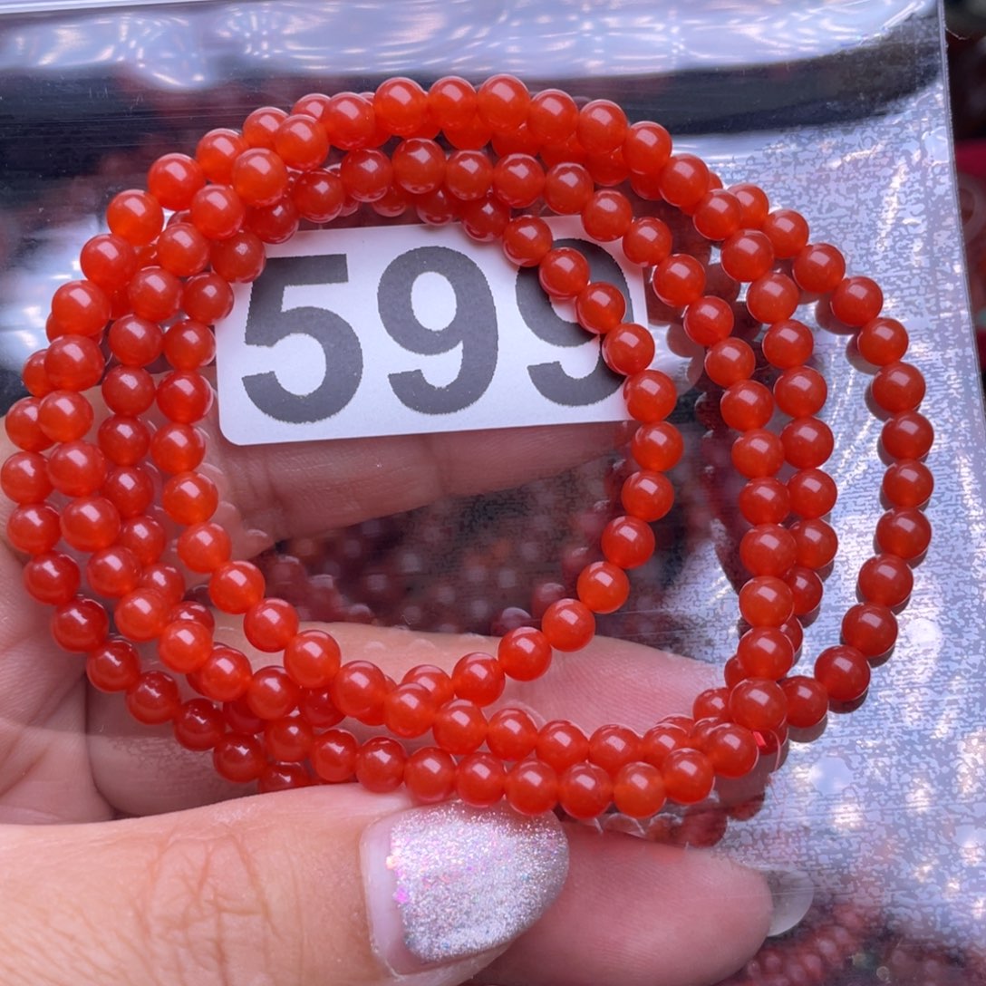 手链未镶嵌南红玛瑙