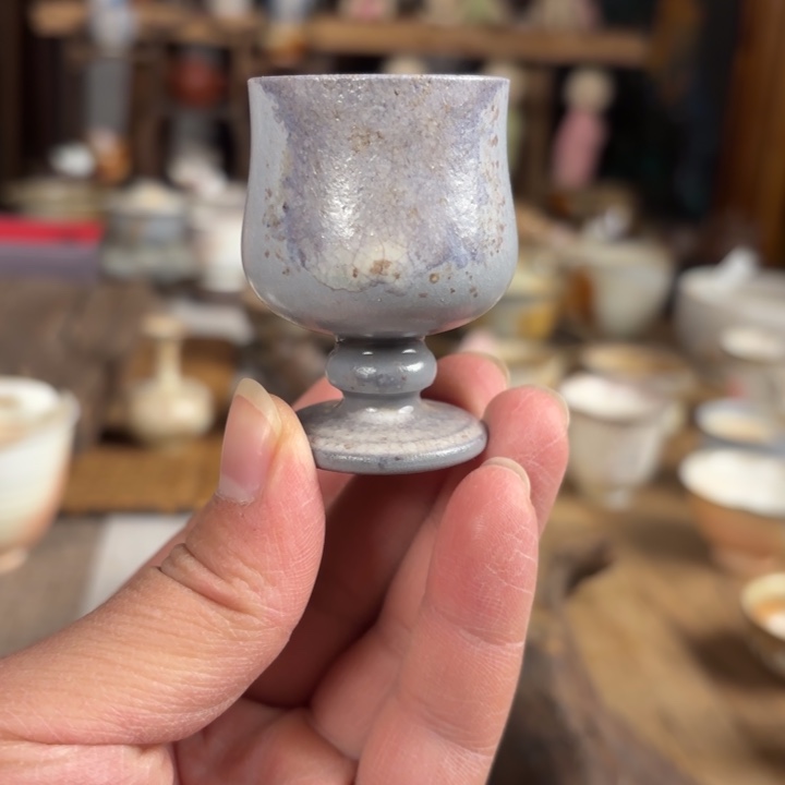 杯每****天【瓷与故事】柴烧主人杯