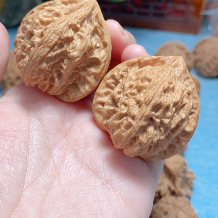 来**庄41尺寸火焰马蹄骨质棒