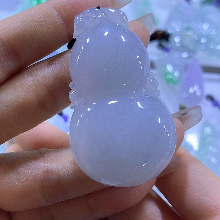 颈饰未镶嵌翡翠天然翡翠A货吊坠