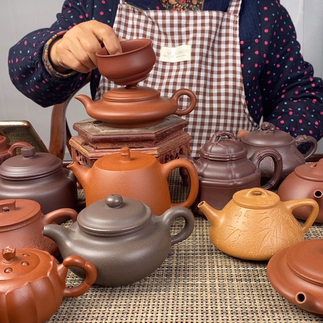 此***行紫砂茶壶宜兴紫砂壶茶壶老丁山紫砂