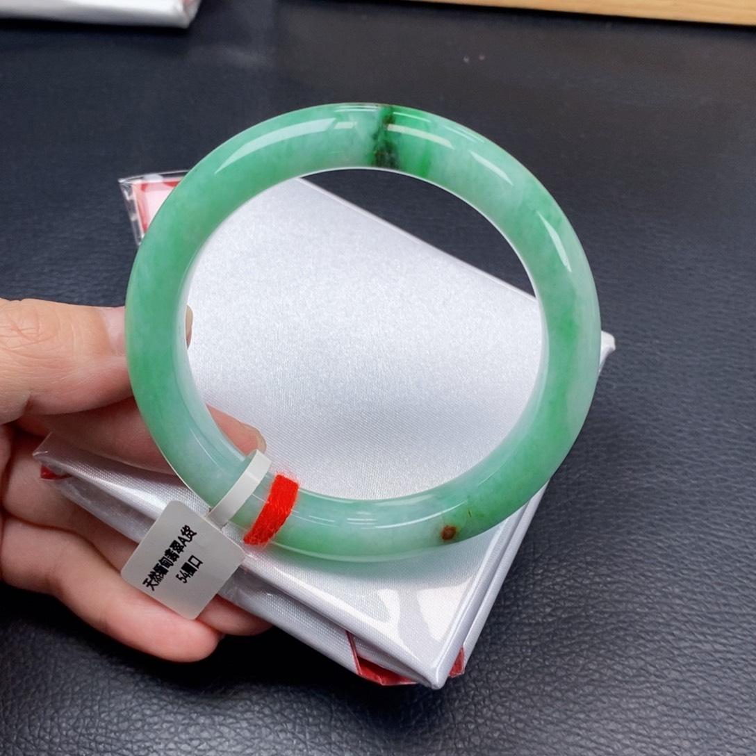 【闪购商品】未镶嵌手镯翡翠54圈口