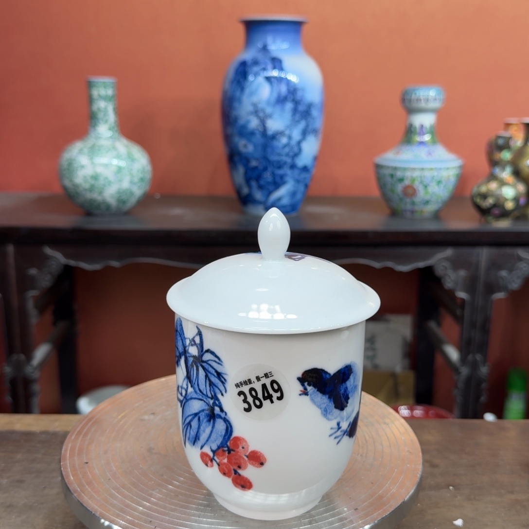 陶摆件吴义松甄选陶瓷3849