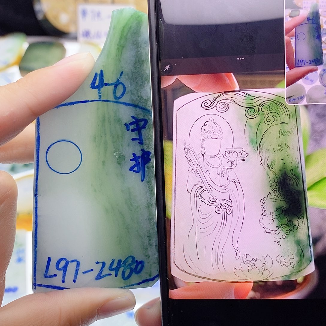 未镶嵌定制翡翠纯天然