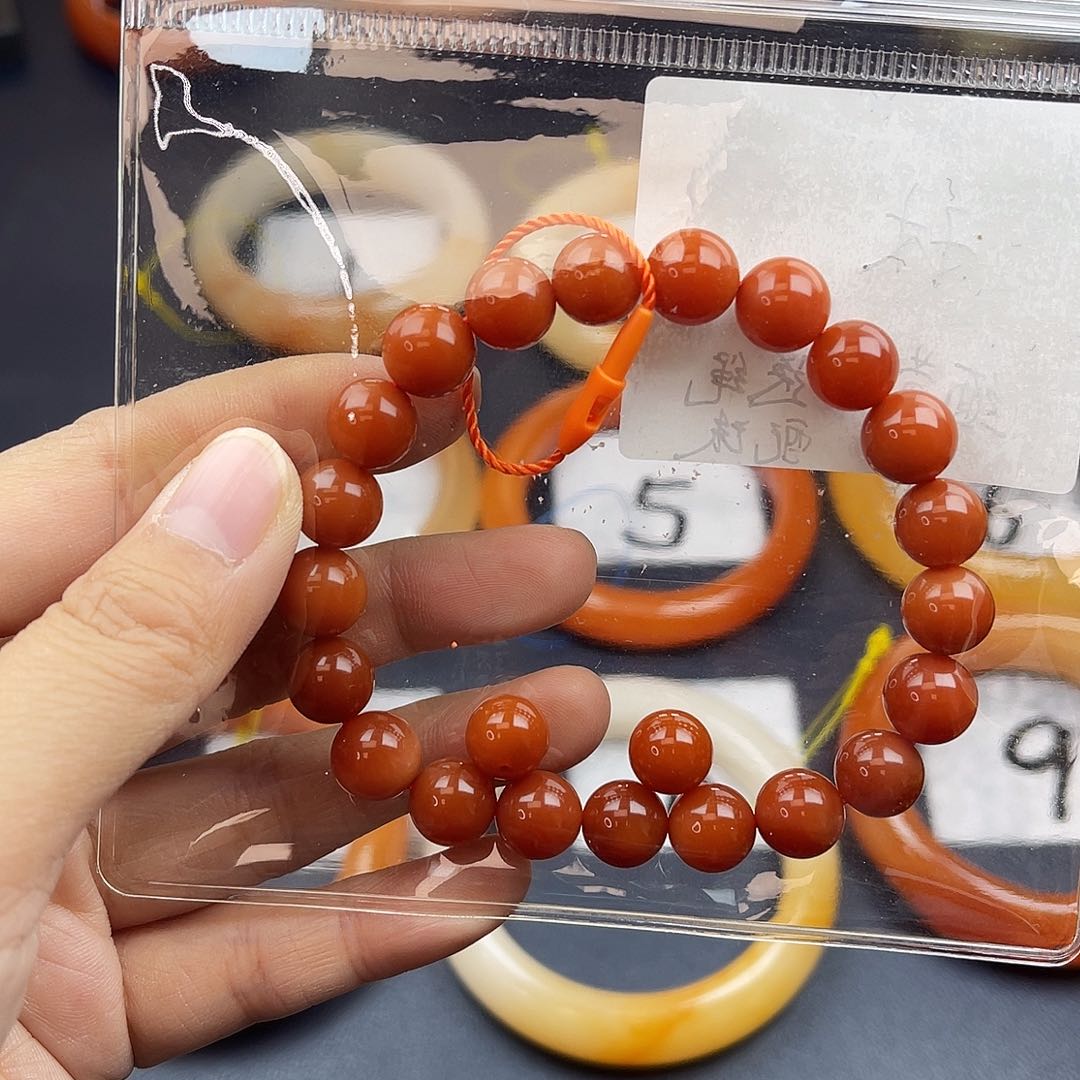 非金属无子*缅黄手串