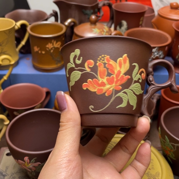 紫砂茶杯紫砂主人杯