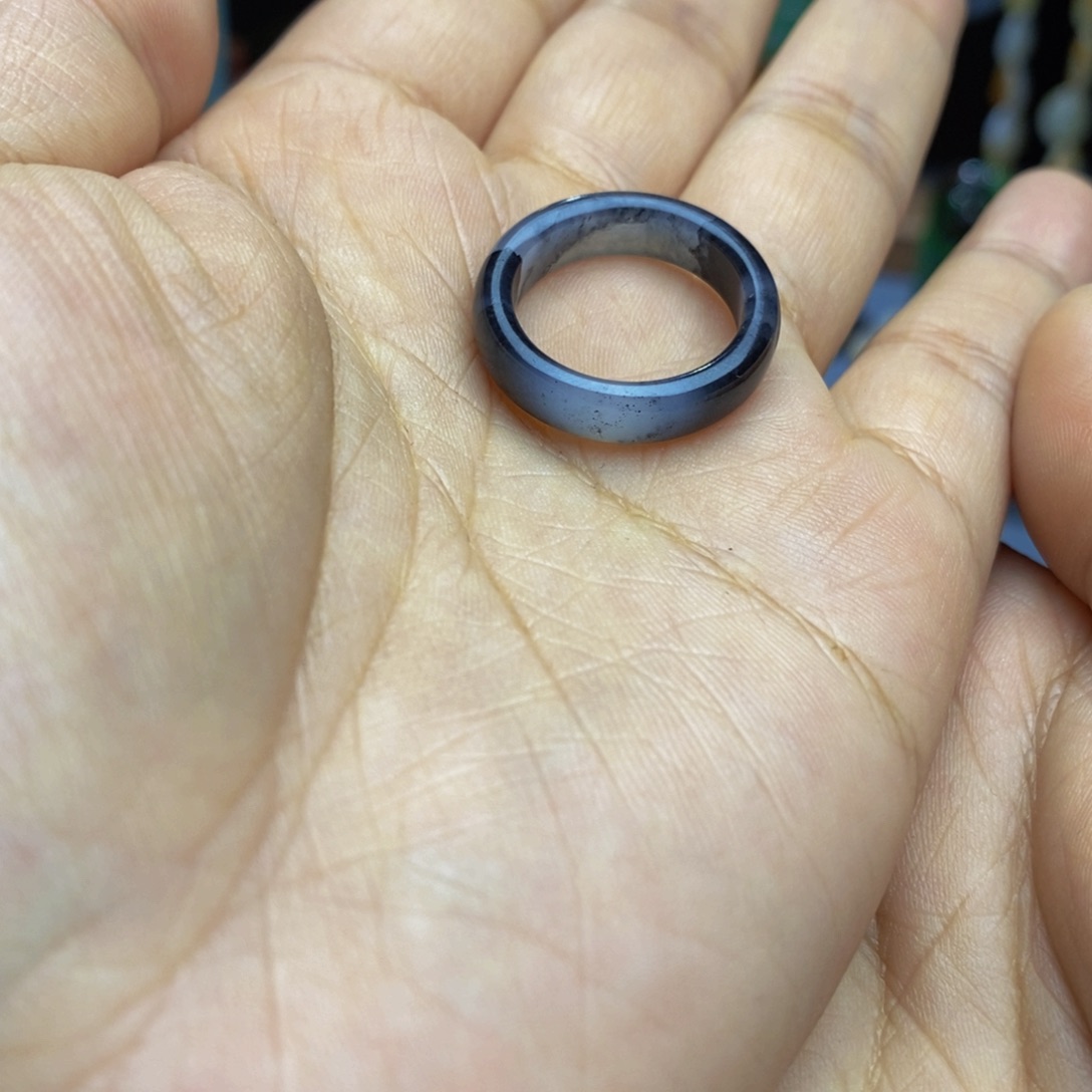 和田玉戒圈未镶嵌桥***～