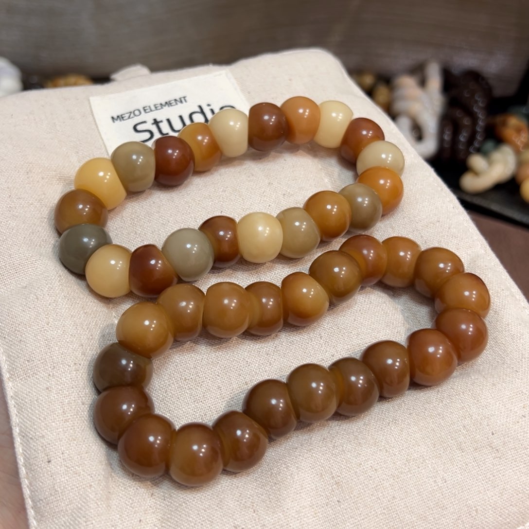 菩提根/象牙果吊坠原色大肠15微瑕