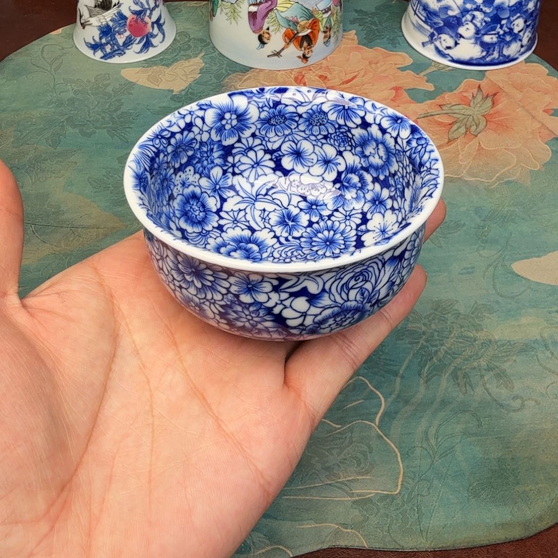 春***1陶现代景德镇全手工全手绘陶瓷