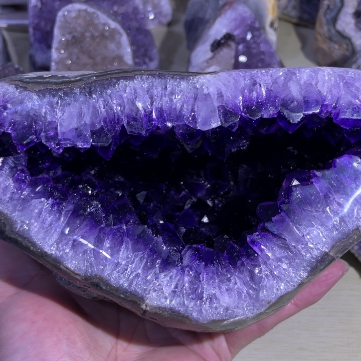 紫晶钱袋子未镶嵌