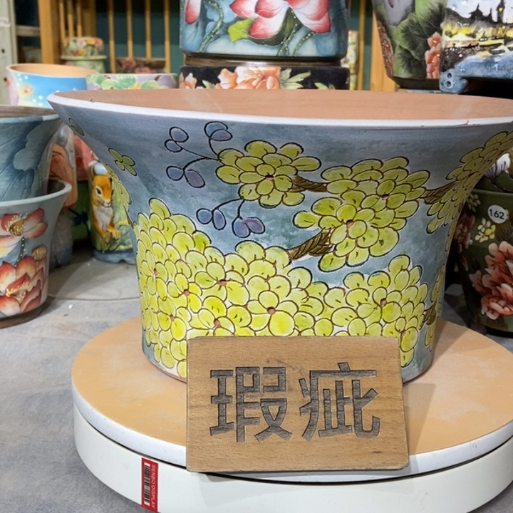 红陶景德镇艺术手绘作品