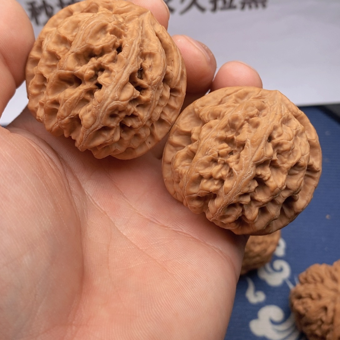 悟***～吊坠文玩核桃48尺粗筋5号